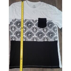 Disney Nightmare Before Christmas Mens T-Shirt‎ Graphic Print Black White Jack